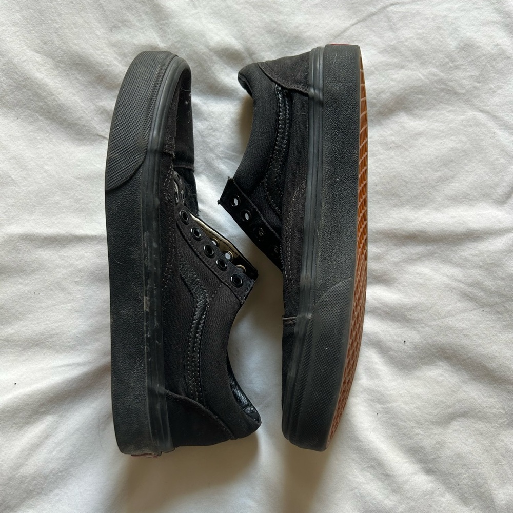 Classic Black Skate Shoes